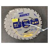 Irwin 7 1/4" 24T Saw Blade x5