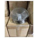 6.5" Flush Mount Light with Clear Ribbed Glass x 5
