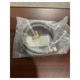48"L Stainless Steel Dishwasher Hose x 2