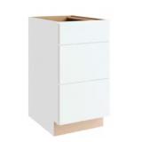18" 3-Drawer Shaker Base Cabinet