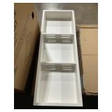 40" x 16" Shower Niche in White