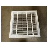 20" x 20" Air Return Filter Grille in White