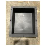 16" x 14" Shower Niche in Black x 2