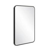 20" x 30" Mirror with Black Metal Frame