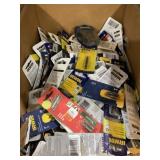 Mix Box Lot Of Assorted Sz. Screw Bits