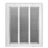 (2) 14" x 20" Air Return Filter Grilles in White