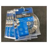Century 5" Diamond Pro Saw Blade x5