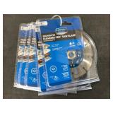 Century 5" Diamond Pro Saw Blade x5