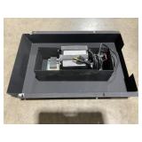 Black Metal Fan Blower Assembly Unit