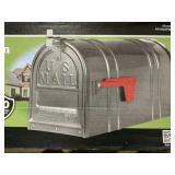 Postal Proï¿½ Post Mount Mailbox in Black