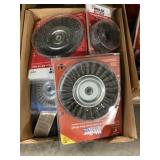 Mixed Wire Wheels /Wire Knot Brushes x 1 Box