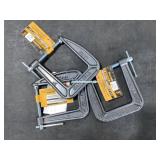 Olympia 3" C-Clamps x3