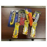Mixed Lot of Razor Blades and Knives
