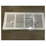 (7) 8" x 18" Wall Vent Covers in White