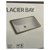 Glacier Bayï¿½ 22" x 16" Undermount Sink in White