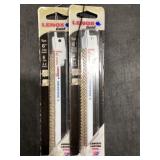 5 Pc. 6" 6 TPI Reciprocating Saw Blades x2