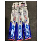 5 Pc. 9" 18 TPI Reciprocating Saw Blades x3