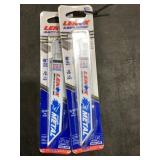 5 Pc. 6" 18 TPI Reciprocating Saw Blades x2