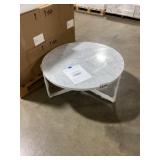 38" Round Aluminum Coffee Table