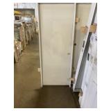 30" x 80" LH Primed Single-Panel Interior Door