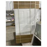 32" x 76" Steel LH 6-Panel Mobile Home Door