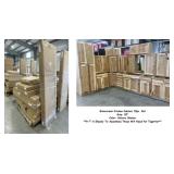 R-T-A 15pc.Silvercreek Hickory Shaker 30" Kitchen