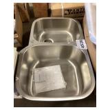 32" Stainless Steel 60/40 Undermount Sink