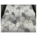 12" x 12" Waterfront Pebble Mosaic Tile x 30