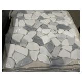 12" x 12" Waterfront Pebble Mosaic Tile x 24