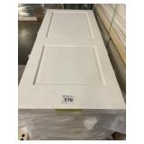 34" x 80" Solid Primed 2-Panel Door Slab x 28