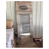 32" x 80" Sandtone Mid View Screen Door