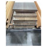 Mixed Unfinished 1" White Oak Stair Treads x 16
