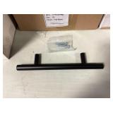 Flat Black Drawer Pull x25