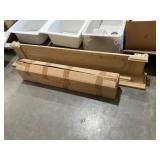 (2) Unfinished Fireplace Mantels for One Money