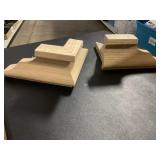 Box of Hardwood Corbel Assembly