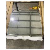 31.5" x 23.5" Frameless Wavy-Edged Mirror