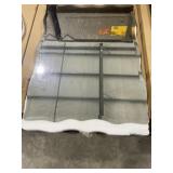 31.5" x 23.5" Frameless Wavy-Edged Mirror