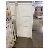 36" x 80" RH Primed 3-Panel Interior Door