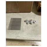 Mixed Lot of Metal Clip Nuts & Strip Nails