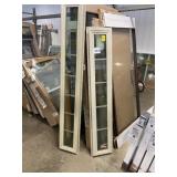 Mix 11.5"W Sandstone Fixed Window Units x 2