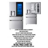 LG Smart Instaview Fridge With Warranty