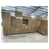 15Pc 30" Silvercreek Designer Natural Kitchen