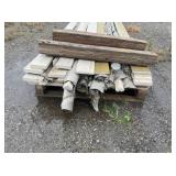 Pallet of Mix Tan Exterior Trim Boards