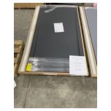 60" x 30" Aquabella Black Shower Base