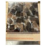 Box Of 3" x 6" Flower Glass Tile x 3bx