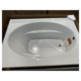 Kohler 60" x 42" RH Drop-In Bathtub in White