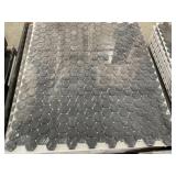 10" x 12" Muze Black Mosaic Tile x 40