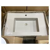 Aquabella Brown Wall Mounted Countertop Sink