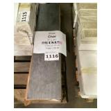 (2) Boxes of 8" x 36" Shaw Char Tile