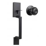 Defiantï¿½ Entry Door Handle in Matte Black